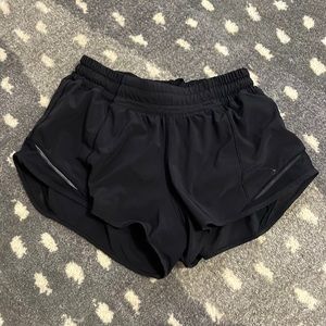 Black lululemon shorts